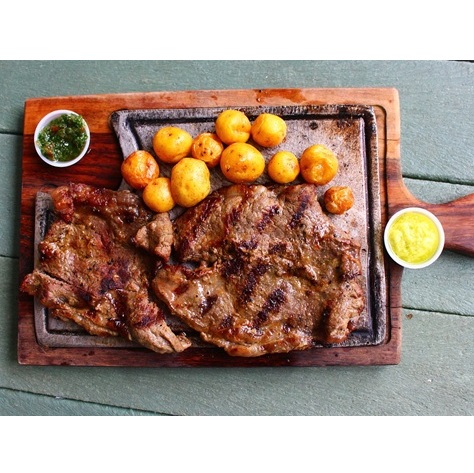 BISTECCA ALLA GRIGLIA SU TAGLIERE